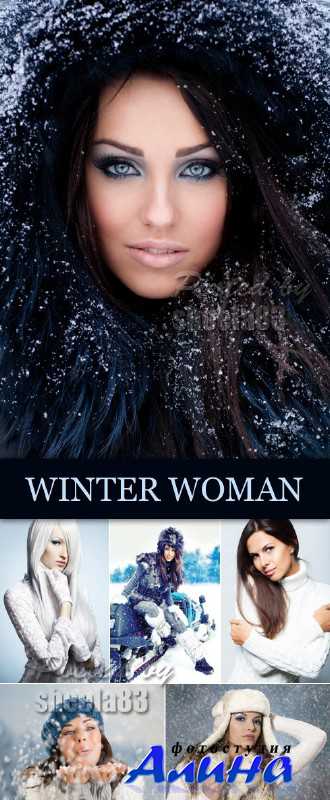 Stock Photo - Winter Woman