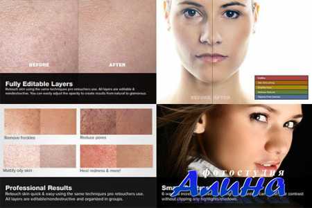 5 Skin Retouching Photoshop Actions
