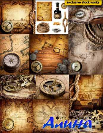 Old Maps & Compasses