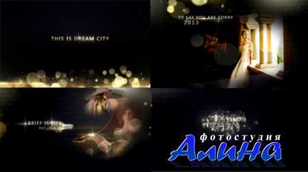 Gold Particles Photo And Postcard Opener