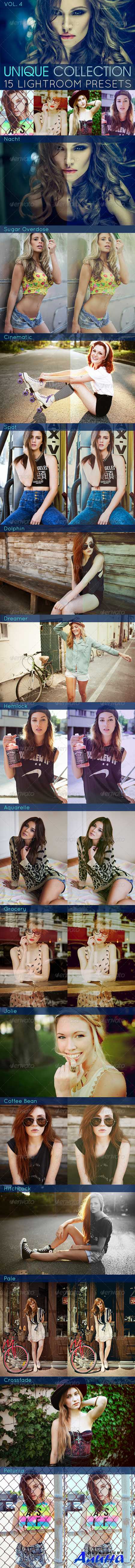 15 Unique Lightroom Presets Vol.4