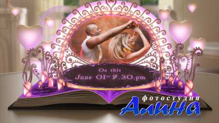 Wedding Album Pop up Book