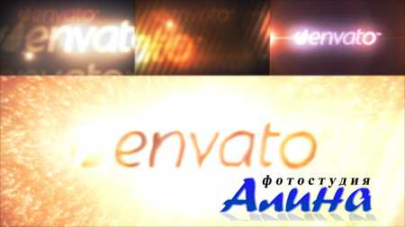 Light Glitch Logo Reveal