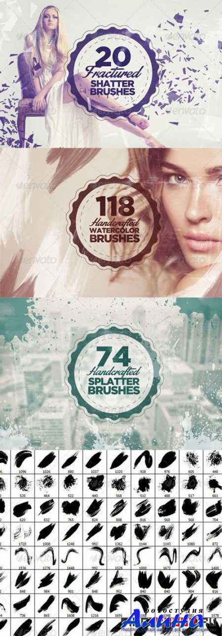 263 Photoshop Brushes Bundle