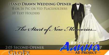 Hand Drawn Wedding Opener