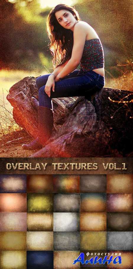 Textures for the aging photo and get photo in grunge style Vol.1