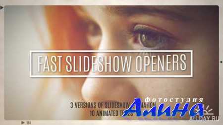 Fast Slideshow Openers + 10 Titles