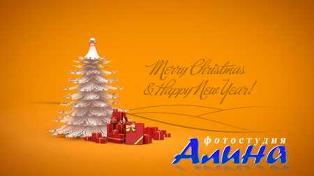 Christmas & New Year Greeting Card Design