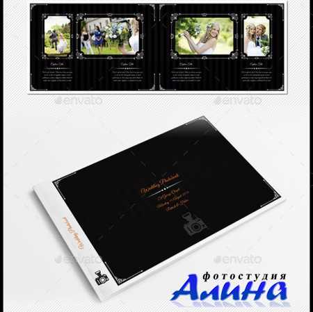 Photoshop Wedding Photobook Template