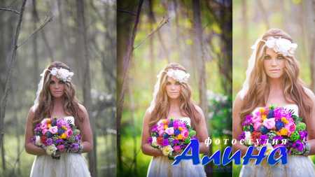 Photoshop Wedding photo editing - Oil Painting - Color adjustment