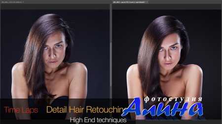 How to make hair looks better. Advanced Hair retouch in Adobe Photoshop by Igor Shmel.